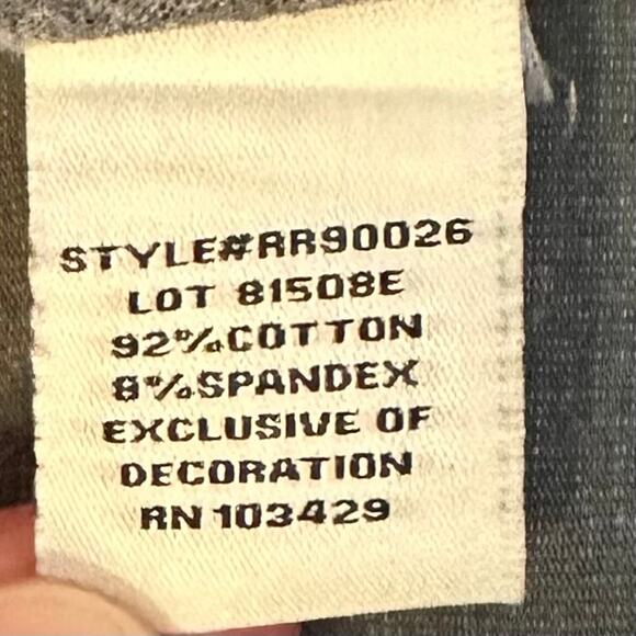 Anthropologie Marrakech Moto Jacket Gray Womens  Size Medium Pockets Zipper Snap - Picture 9 of 10